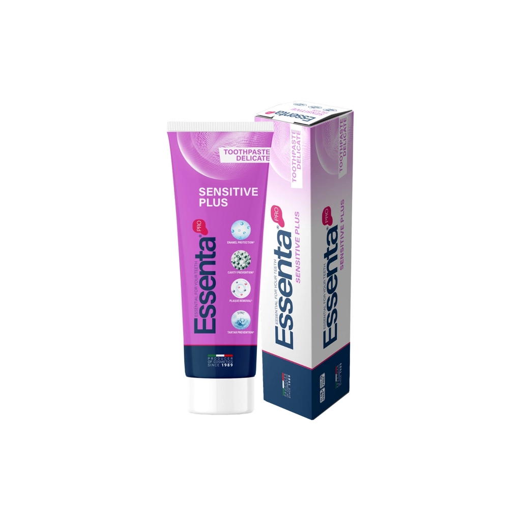 Зубна паста Essenta Pro Sensitive Plus 75 мл (8031447500084)