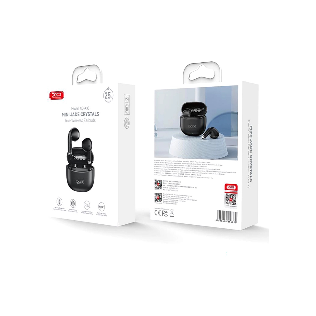 Навушники XO Х33 Black (X33.black) - фото 3 Навушники XO Х33 Black (X33.black) - фото 3