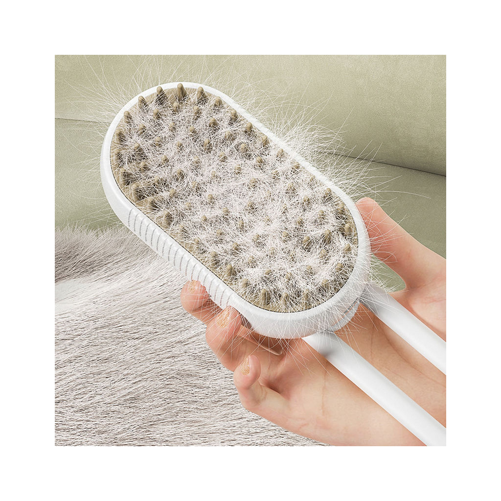 Гребінець для тварин Lapka масажний з розпилювачем (PCG-179) - фото 4 Гребінець для тварин Lapka масажний з розпилювачем (PCG-179) - фото 4