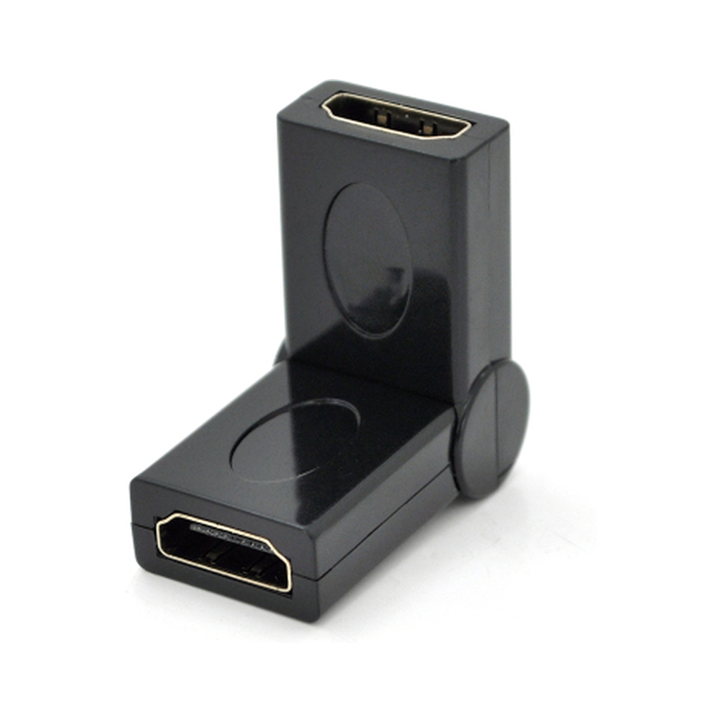 Перехідник HDMI F to HDMI F 360° Voltronic (YT-A-HDMI(F)/(F)360°) - фото 1