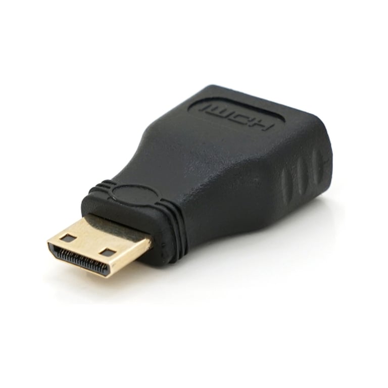 Перехідник miniHDMI M to HDMI F Voltronic (YT-A-mini HDMI(M)-HDMI(F)) - фото 1
