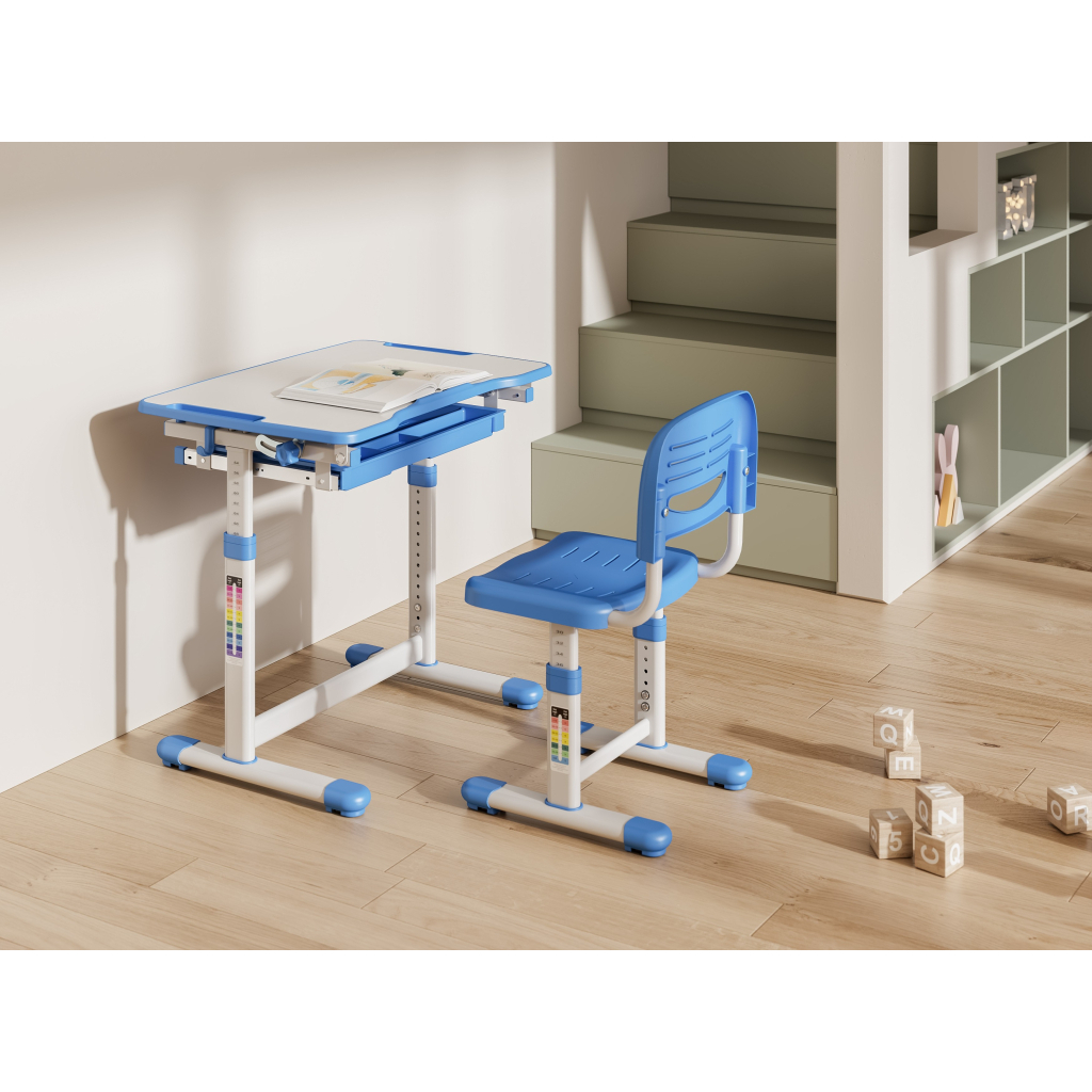 Парта зі стільцем Sector АФІНА Blue - фото 10 Парта зі стільцем Sector АФІНА Blue - фото 10