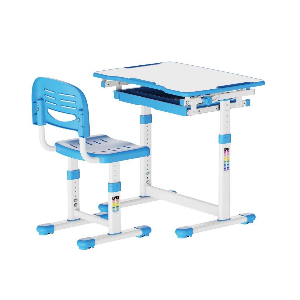 Парта зі стільцем Sector АФІНА Blue - фото 2 Парта зі стільцем Sector АФІНА Blue - фото 2