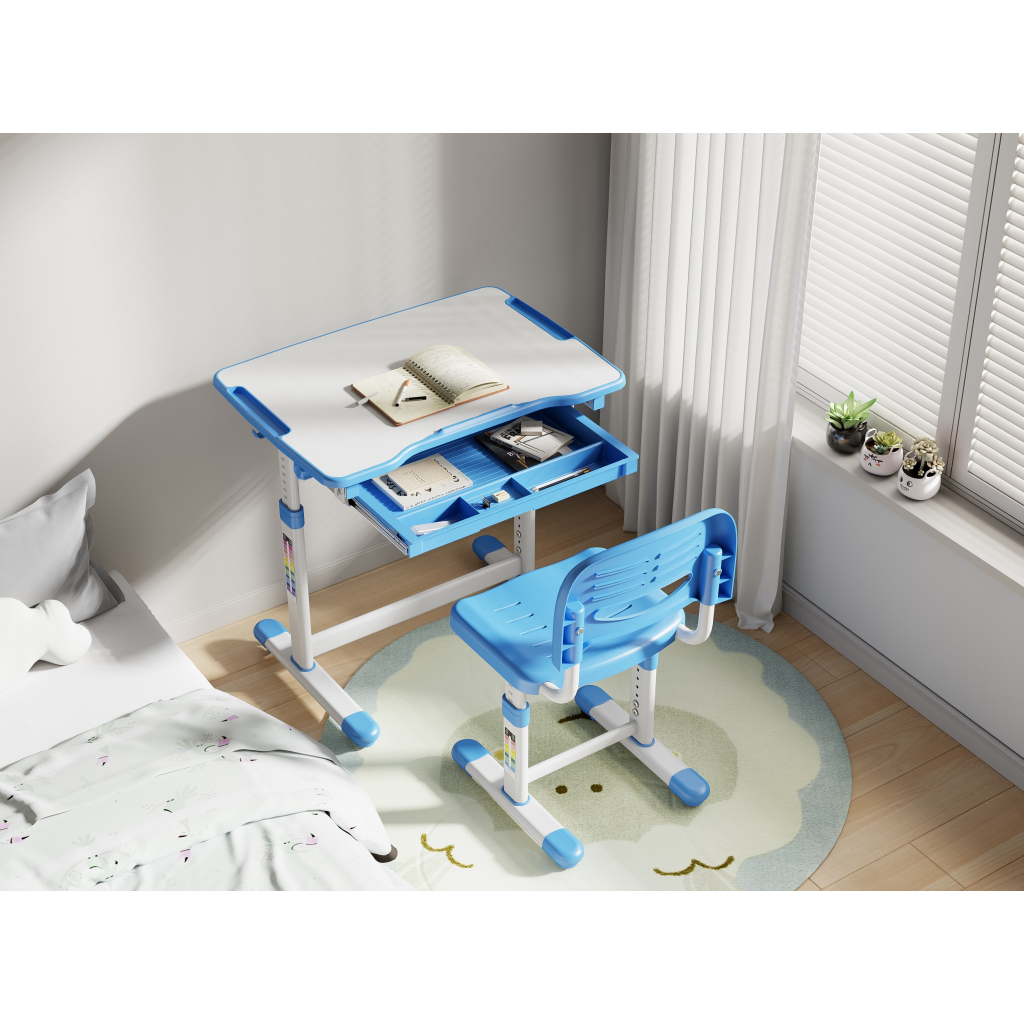Парта зі стільцем Sector АФІНА Blue - фото 8 Парта зі стільцем Sector АФІНА Blue - фото 8