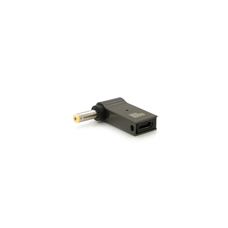 Адаптер USB-C F to DC 4.8x1.7mm M 100W for HP Voltronic (AHPTC4.8*1.7) - фото 3