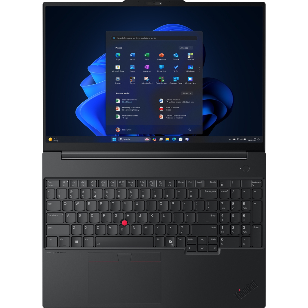 Ноутбук Lenovo ThinkPad E16 G3 (21TGS08L00) - фото 4 Ноутбук Lenovo ThinkPad E16 G3 (21TGS08L00) - фото 4