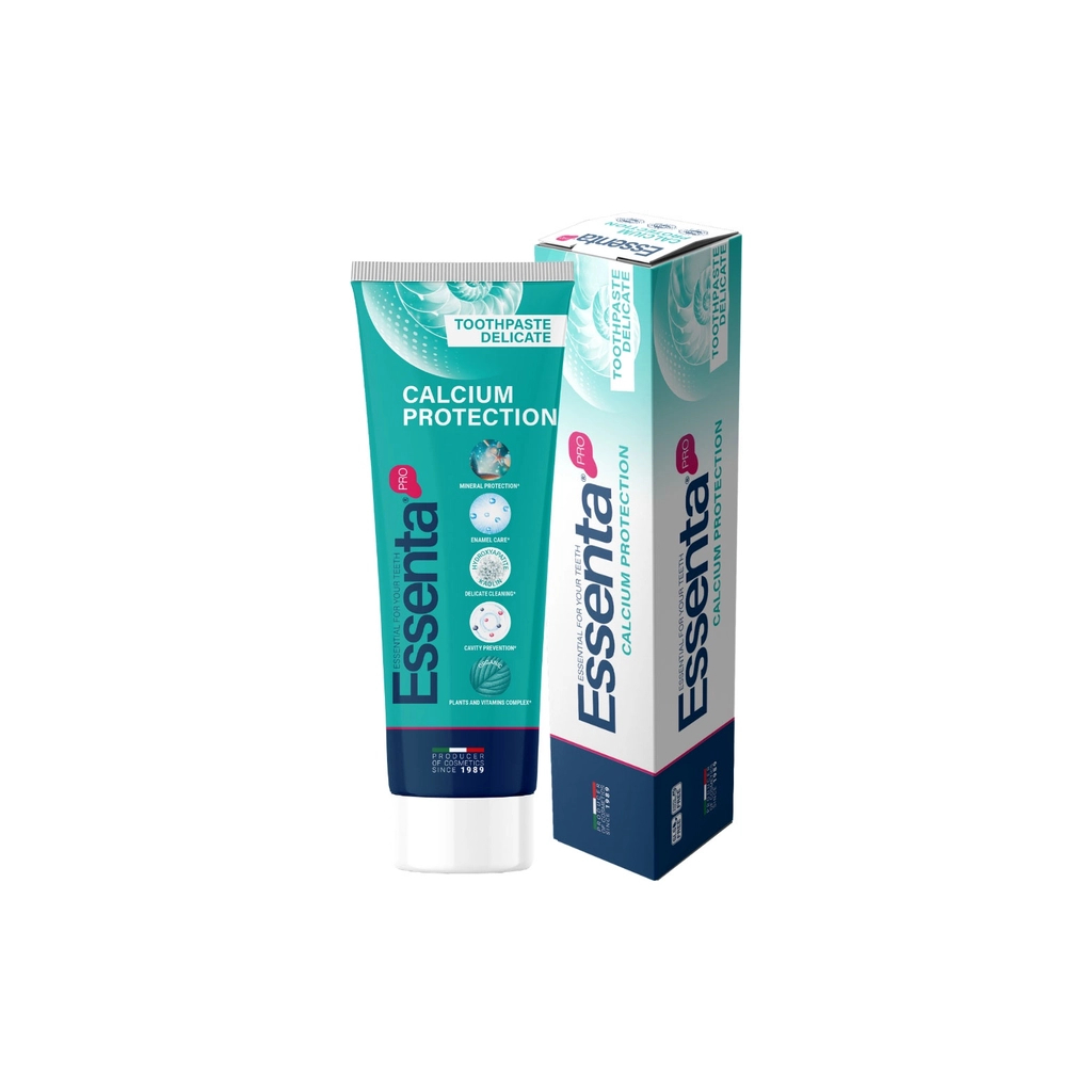 Зубна паста Essenta Pro Calcium Protection 75 мл (8031447500053) Зубна паста Essenta Pro Calcium Protection 75 мл (8031447500053)