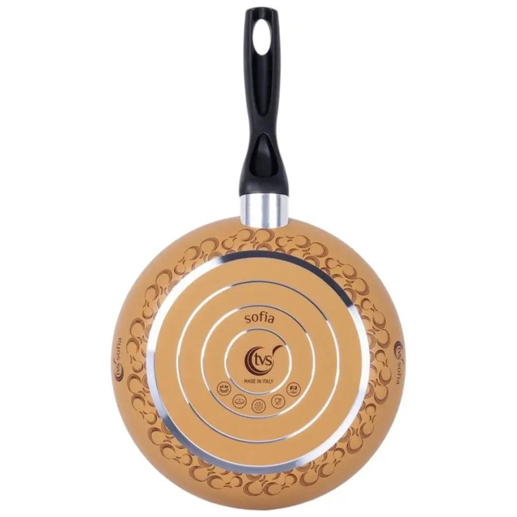 Сковорода TVS Sofia 20 см, жовта (83107201910001ж) - фото 2 Сковорода TVS Sofia 20 см, жовта (83107201910001ж) - фото 2