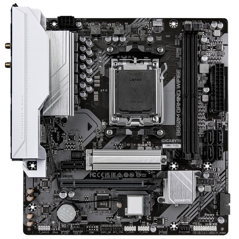 Материнська плата GIGABYTE B650M GAMING WIFI6E
