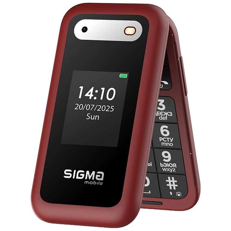 Мобільний телефон Sigma X-style 281 CLIK Red (4827798151426) - фото 2
