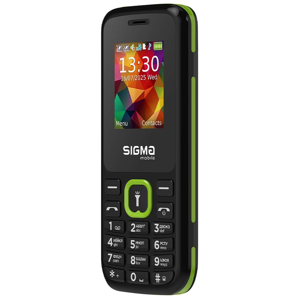 Мобільний телефон Sigma X-style 171 MINI Black-Green (4827798813720) - фото 6 Мобільний телефон Sigma X-style 171 MINI Black-Green (4827798813720) - фото 6