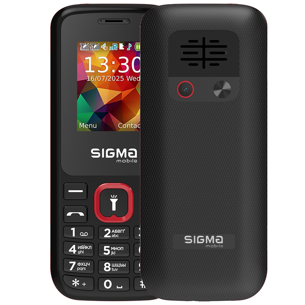 Мобільний телефон Sigma X-style 171 MINI Black-Red (4827798813744) Мобільний телефон Sigma X-style 171 MINI Black-Red (4827798813744)