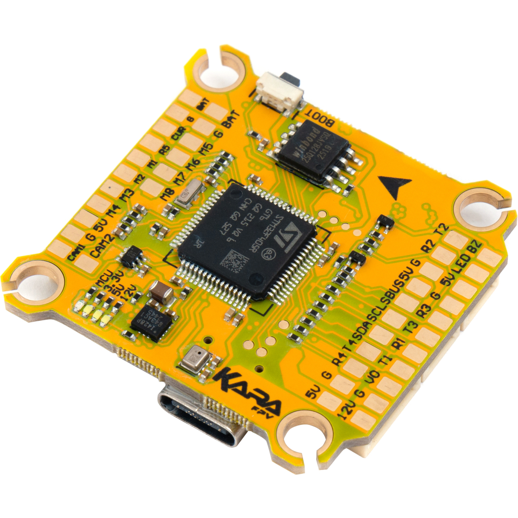 Політний стек KaraFPV Golden F405 + 65A ESC 3-8S упаковка 100 шт (Golden F405 + 65A ESC 8S box) - фото 5 Політний стек KaraFPV Golden F405 + 65A ESC 3-8S упаковка 100 шт (Golden F405 + 65A ESC 8S box) - фото 5