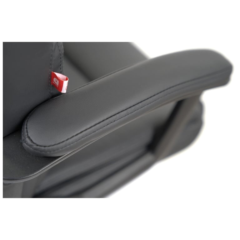 Офісне крісло Аклас Лівар TILT 10002M Чорний (PU Black) (00158598) - фото 10