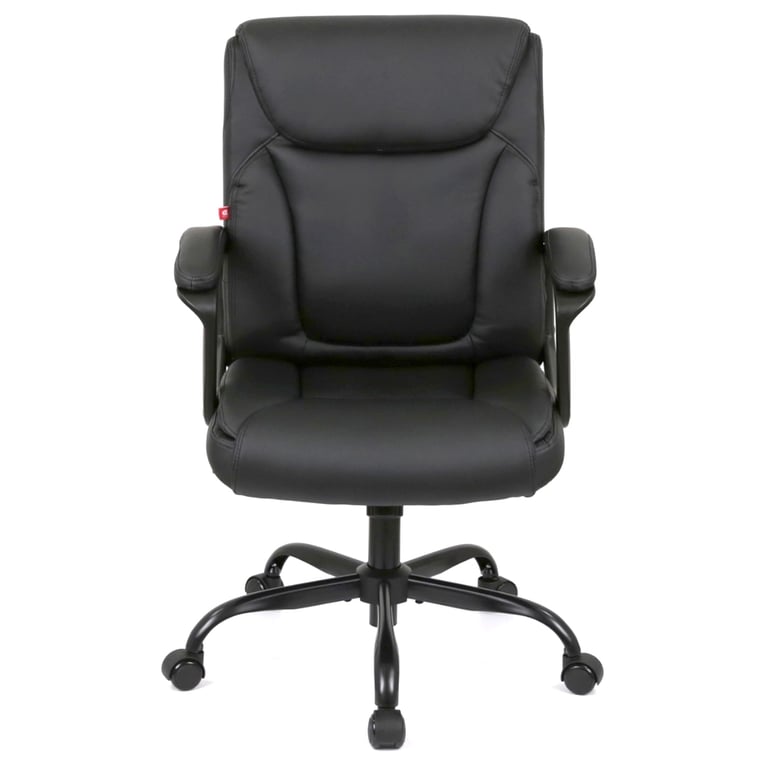 Офісне крісло Аклас Лівар TILT 10002M Чорний (PU Black) (00158598) - фото 2