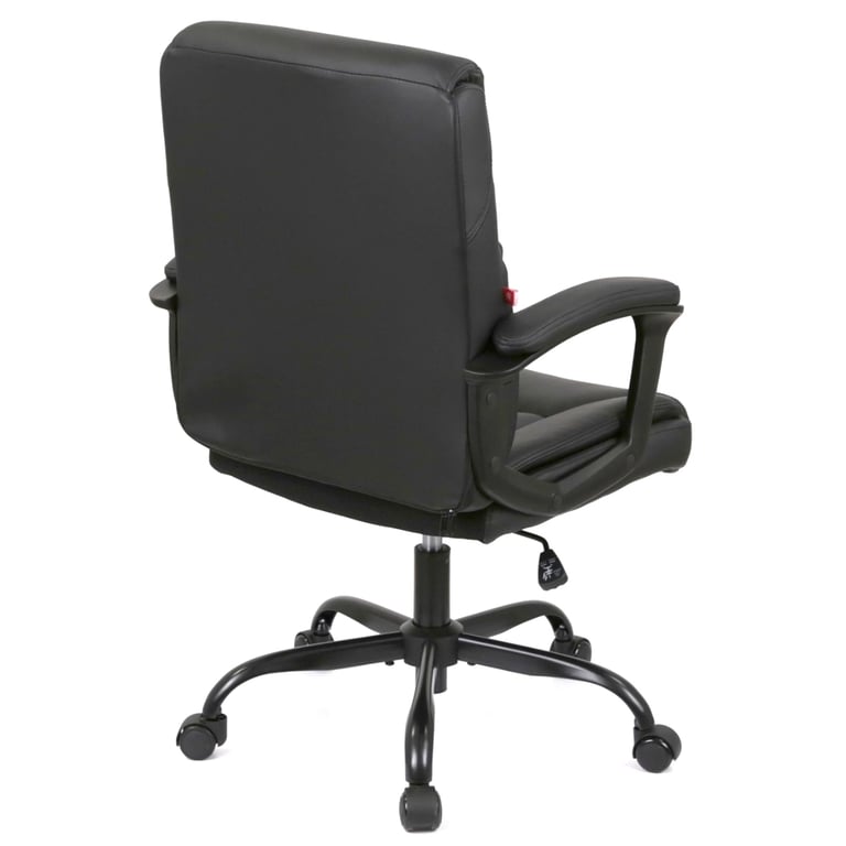 Офісне крісло Аклас Лівар TILT 10002M Чорний (PU Black) (00158598) - фото 3