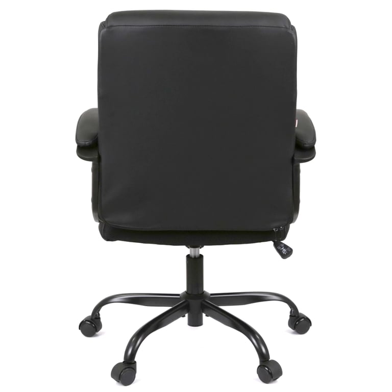 Офісне крісло Аклас Лівар TILT 10002M Чорний (PU Black) (00158598) - фото 4