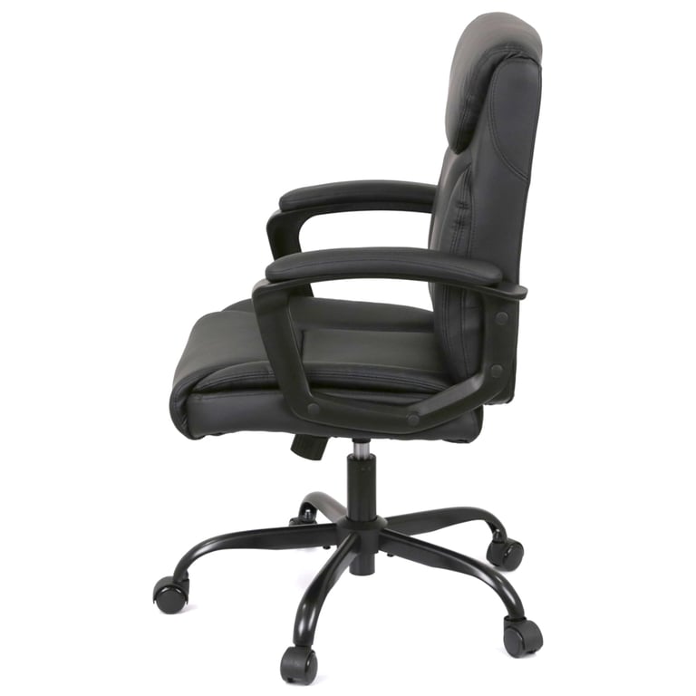 Офісне крісло Аклас Лівар TILT 10002M Чорний (PU Black) (00158598) - фото 5