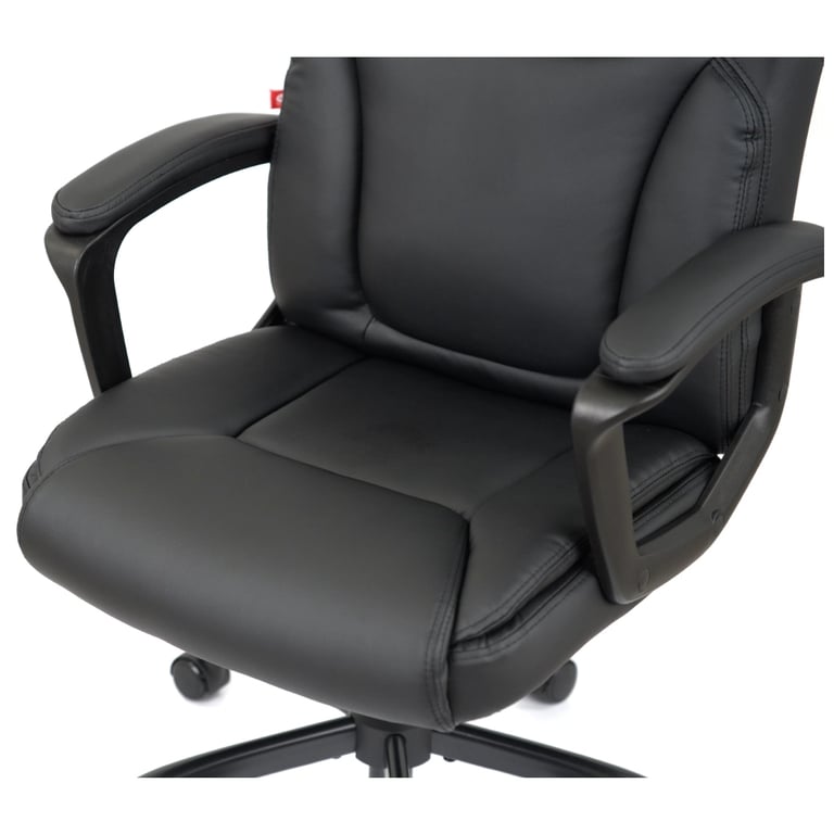Офісне крісло Аклас Лівар TILT 10002M Чорний (PU Black) (00158598) - фото 6