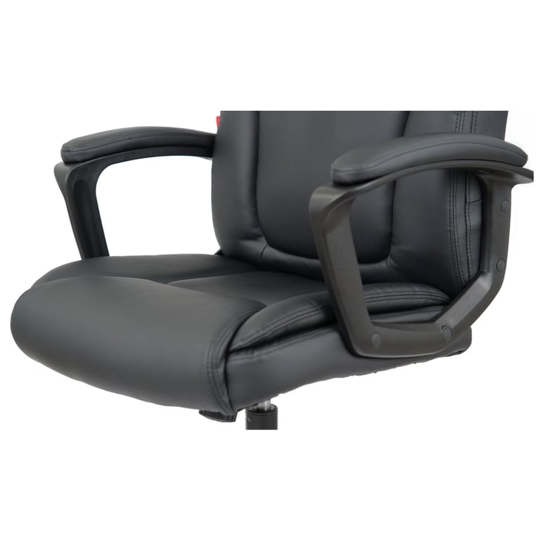 Офісне крісло Аклас Лівар TILT 10002M Чорний (PU Black) (00158598) - фото 7