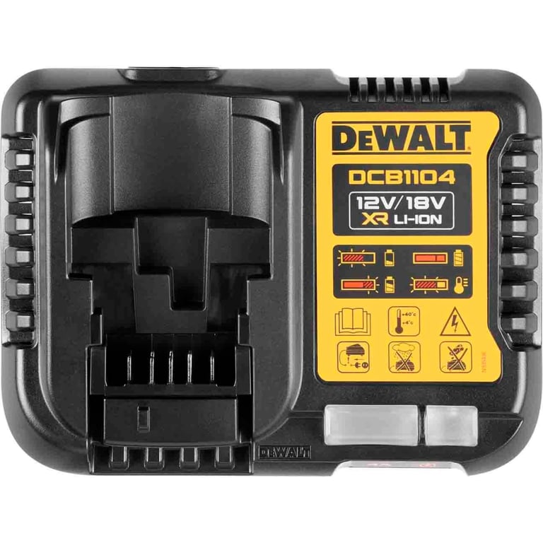 Набір акумулятор + зарядний пристрій DeWALT 10,8 - 54V, 4A, 18V XR Li-Ion, 2x4Ah (DCB1104M2) - фото 3