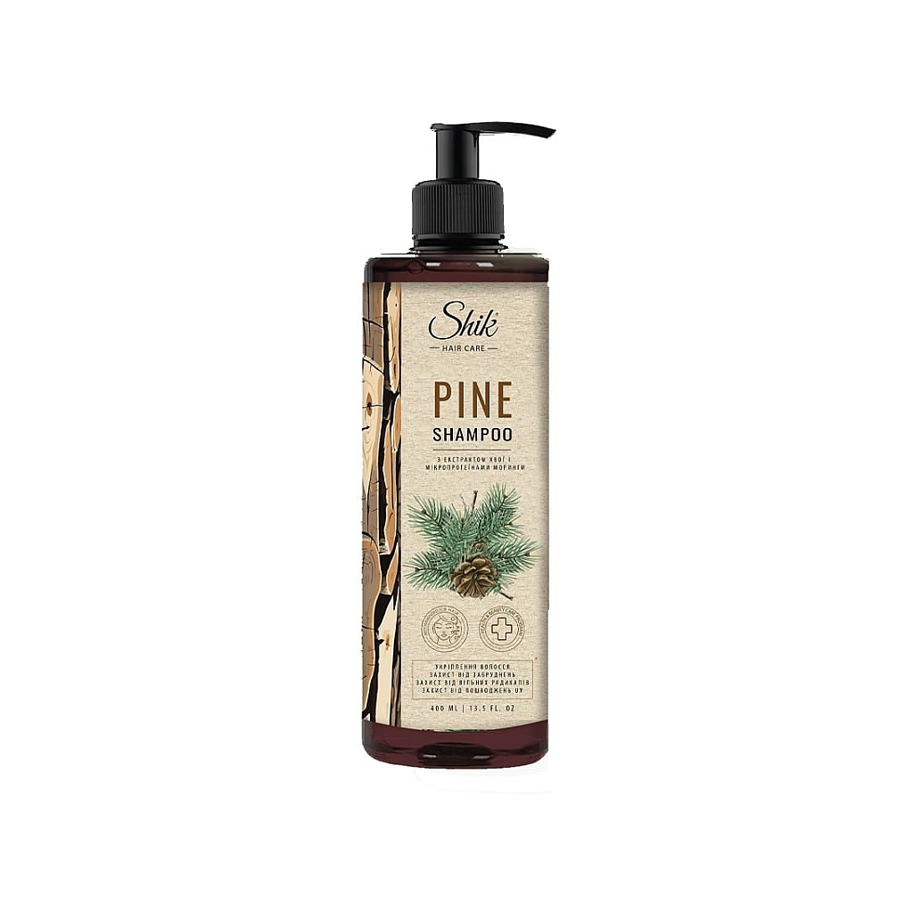 Шампунь Shik Hair Care Pine 400 г (4823107609978) - фото 1