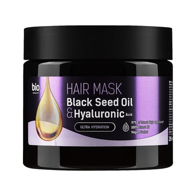 Маска для волосся Bio Naturell Black Seed Oil & Hyaluronic Acid 295 мл (4820168434983) - фото 1