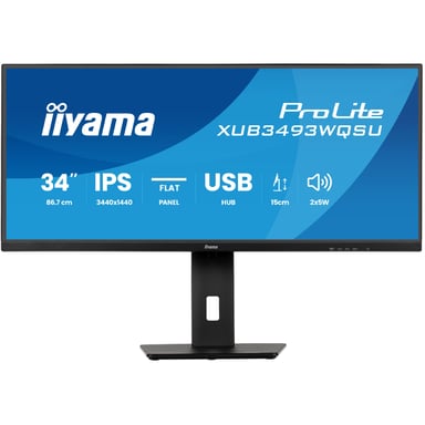 Монітор iiyama XUB3493WQSU-B6 - фото 1