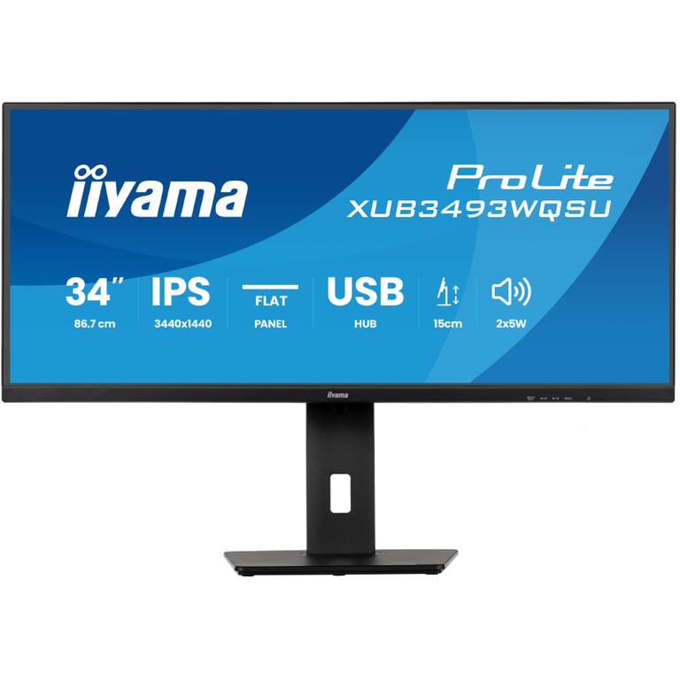 Монітор iiyama XUB3493WQSU-B6 - фото 1