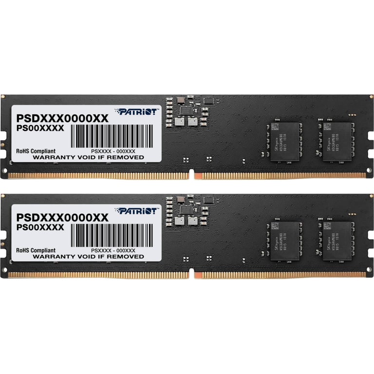 Модуль пам%27яті для комп%27ютера DDR5 16GB (2x8GB) 4800 MHz Signature Line Patriot (PSD516G4800K)