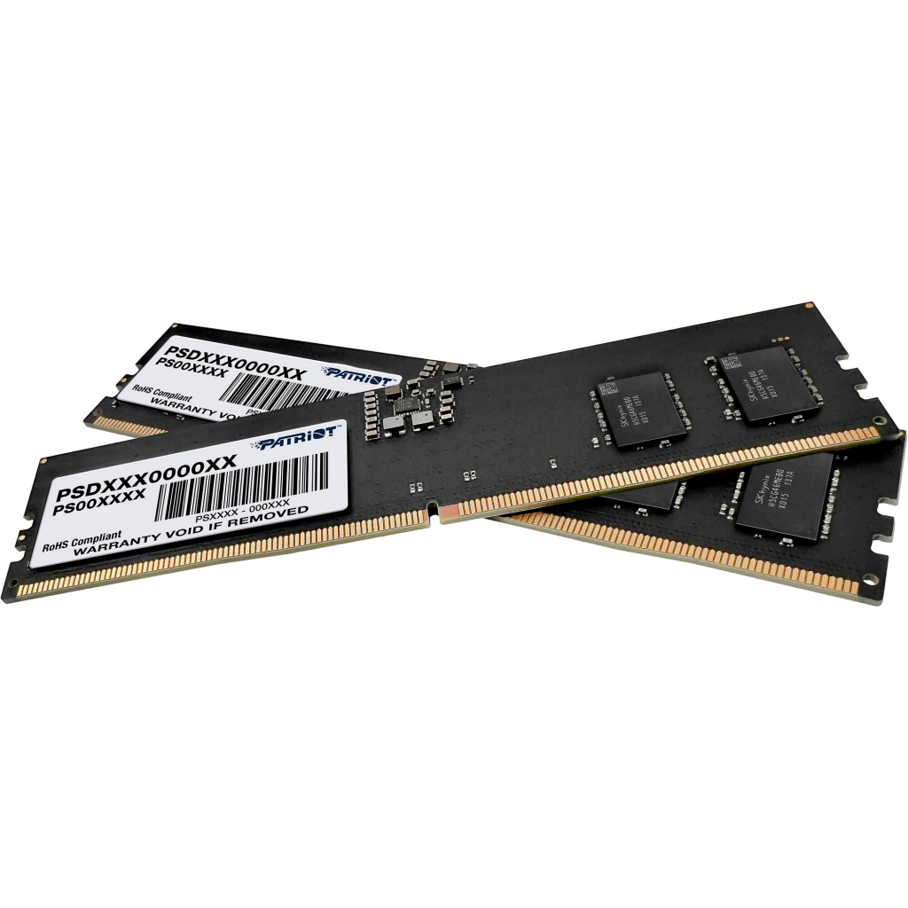 Модуль пам'яті для комп'ютера DDR5 16GB (2x8GB) 4800 MHz Signature Line Patriot (PSD516G4800K) - фото 2 Модуль пам'яті для комп'ютера DDR5 16GB (2x8GB) 4800 MHz Signature Line Patriot (PSD516G4800K) - фото 2