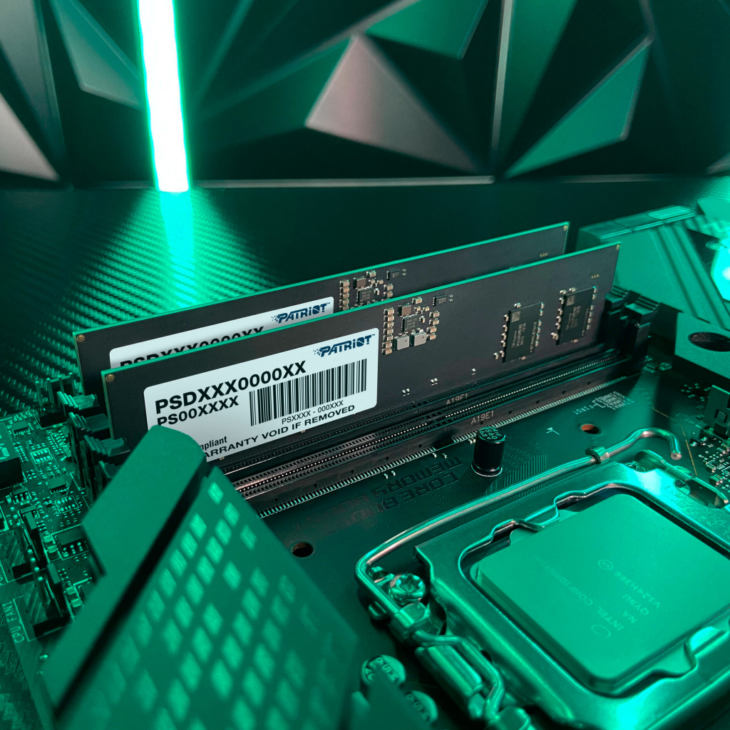 Модуль пам'яті для комп'ютера DDR5 16GB (2x8GB) 5200 MHz Signature Line Patriot (PSD516G5200K) - фото 4 Модуль пам'яті для комп'ютера DDR5 16GB (2x8GB) 5200 MHz Signature Line Patriot (PSD516G5200K) - фото 4