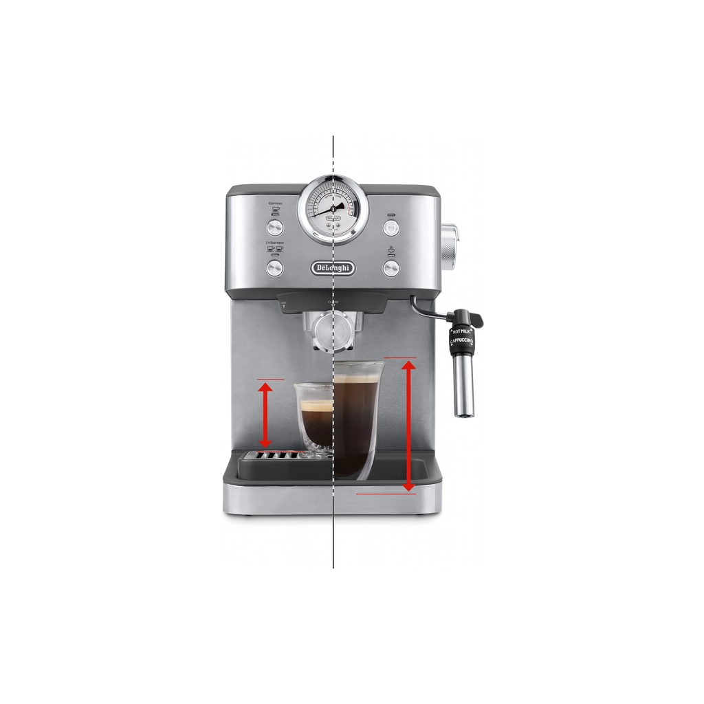 Ріжкова кавоварка еспресо DeLonghi EM 450 M - фото 2 Ріжкова кавоварка еспресо DeLonghi EM 450 M - фото 2