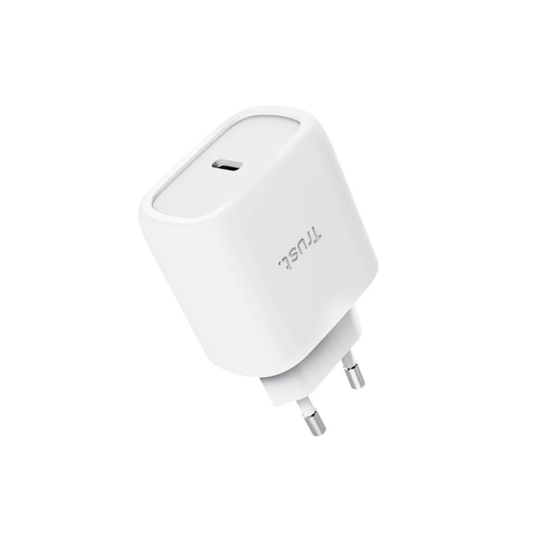Зарядний пристрій Trust USB-C 45W GaN PD/PPS white (25522_TRUST) - фото 3