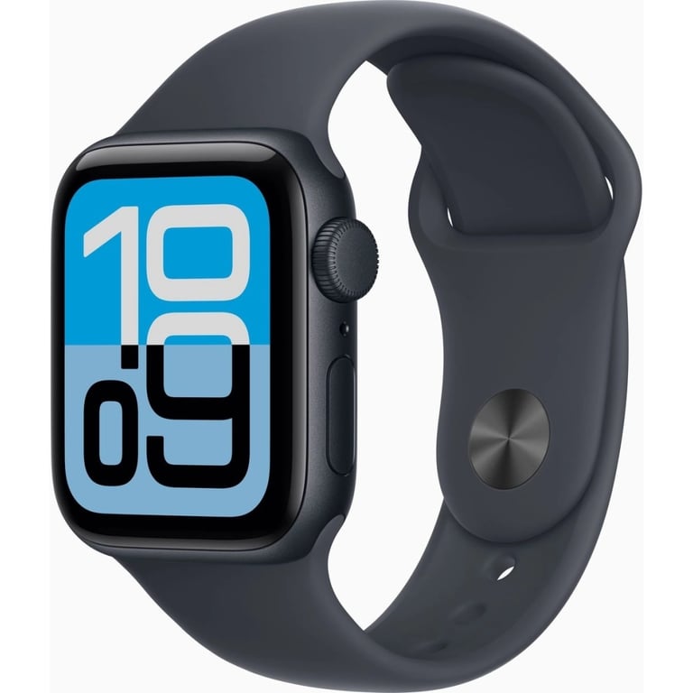 Смарт-годинник Apple Watch SE 3 GPS 40mm Midnight Aluminium Case with Midnight Sport Band - M/L (MEHC4RK/A)