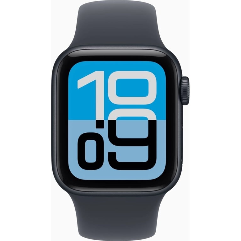 Смарт-годинник Apple Watch SE 3 GPS 40mm Midnight Aluminium Case with Midnight Sport Band - M/L (MEHC4RK/A) - фото 2