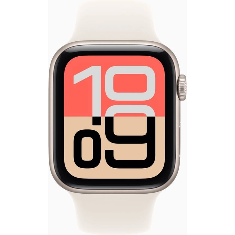 Смарт-годинник Apple Watch SE 3 GPS 44mm Starlight Aluminium Case with Starlight Sport Band - S/M (MEHG4RK/A) - фото 2