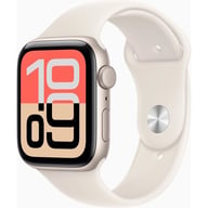 Смарт-годинник Apple Watch SE 3 GPS 44mm Starlight Aluminium Case with Starlight Sport Band - M/L (MEHJ4RK/A) - фото 1