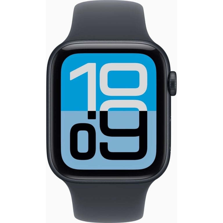Смарт-годинник Apple Watch SE 3 GPS 44mm Midnight Aluminium Case with Midnight Sport Band - S/M (MEHN4RK/A) - фото 2