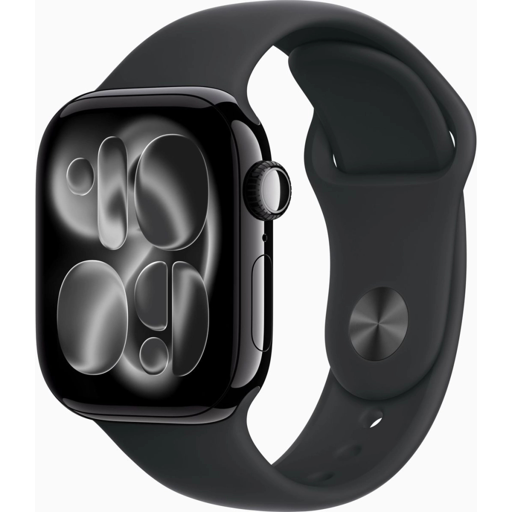 Смарт-годинник Apple Watch Series 11 GPS 42mm Jet Black Aluminium Case with Black Sport Band - S/M (MEQT4RK/A) Смарт-годинник Apple Watch Series 11 GPS 42mm Jet Black Aluminium Case with Black Sport Band - S/M (MEQT4RK/A)