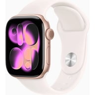 Смарт-годинник Apple Watch Series 11 GPS 42mm Rose Gold Aluminium Case with Light Blush Sport Band - S/M (MEU04RK/A) - фото 1