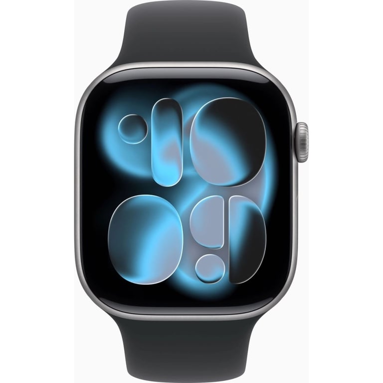 Смарт-годинник Apple Watch Series 11 GPS 46mm Space Grey Aluminium Case with Black Sport Band - M/L (MEV44RK/A) - фото 2