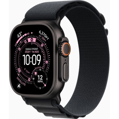Смарт-годинник Apple Watch Ultra 3 GPS + Cellular 49mm Black Titanium Case with Black Alpine Loop - Small (MF0Q4QP/A)