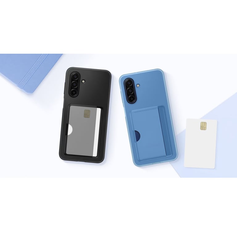 Чохол до мобільного телефона Samsung Galaxy A17 (A175) Card Slot Case Blue (EF-OA176TLEGWW) - фото 5
