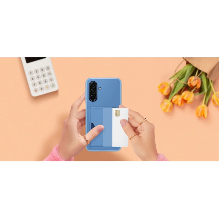 Чохол до мобільного телефона Samsung Galaxy A17 (A175) Card Slot Case Blue (EF-OA176TLEGWW) - фото 6