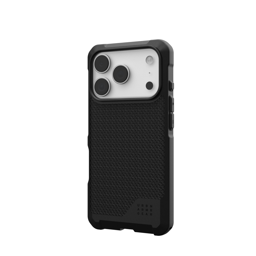 Чохол до мобільного телефона UAG iPhone 17 Pro Metropolis LT MagSafe Kevlar Black (114517113940) - фото 5 Чохол до мобільного телефона UAG iPhone 17 Pro Metropolis LT MagSafe Kevlar Black (114517113940) - фото 5