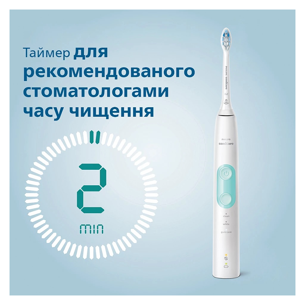Електрична зубна щітка Philips HX6857/28 - фото 5 Електрична зубна щітка Philips HX6857/28 - фото 5
