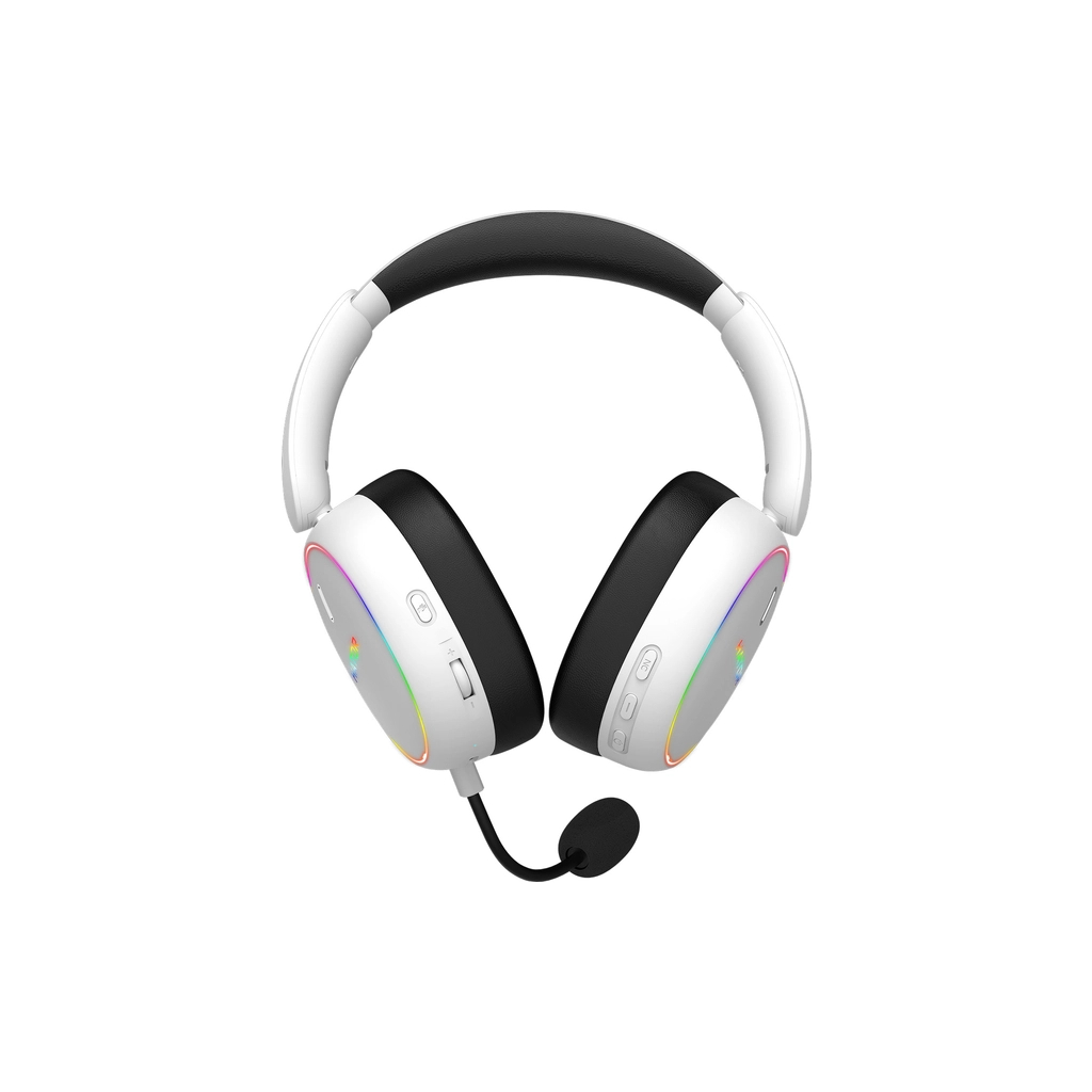 Навушники Hator Phoenix 2 Wireless Hi-Res SyncHUB White (ESH41) - фото 6 Навушники Hator Phoenix 2 Wireless Hi-Res SyncHUB White (ESH41) - фото 6