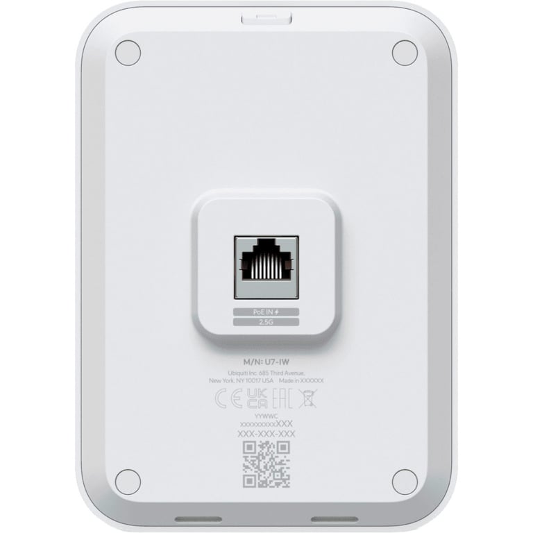 Точка доступу Wi-Fi Ubiquiti UniFi 7 In-Wall (U7-IW) - фото 5