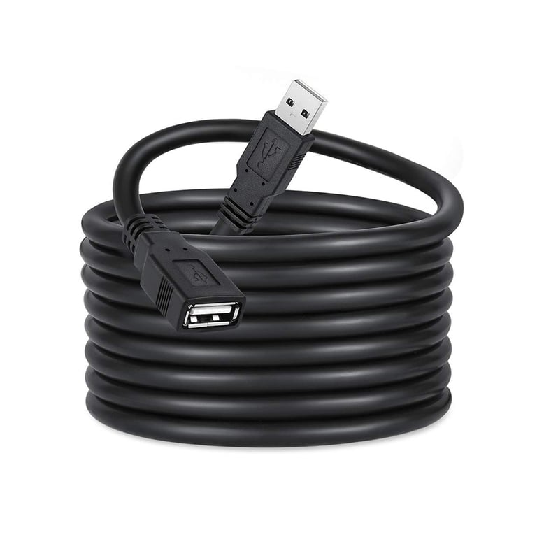 Дата кабель USB 2.0 AM/AF 1.8m black ColorWay (CW-CBUF076-BK) - фото 2